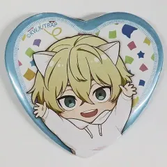 【中古】バッジ・ピンズ 松野千冬×ミヌエット ハート型缶バッジ 「くじ引き堂 東京リベンジャーズ オンラインくじ みに!」 10連セット購入特典