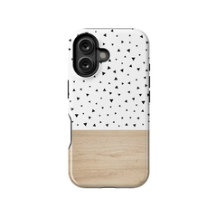 SUGARLOAF GRAPHICS | TRIANGLE POLKA DOT | MagSafe iPhoneケース (iPhone 16/16 pro/16 pro max/15)