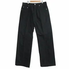 リックオウエンス Rick Owens 美品 24SS LIDO Geth Jeans RU01D3333 サイズ31 BLK ゲスジーンズ パンツ ワイド ナイロン 黒 ブラック 0721 ☆AA★のサムネイル