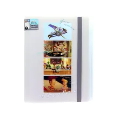 トイストーリー ポケットファイル ゴムバンド付クリアファイル5P+F A4 シーン ディズニー サンスター文具 新学期準備文具 キャラクター グッズ 