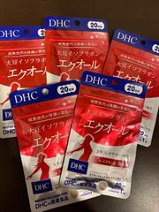 新品☆ DHC 大豆イソフラボン エクオール 20日分 5袋