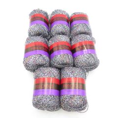 毛糸 NIKKERON-S PRECIOUS プレシャス 8玉セット 107番色 1玉40g巻 約104ｍ ニッケロンS 麻混 春夏毛糸