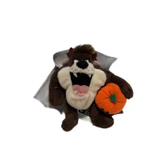 紙タグ付き】LOONEY TUNES タズマニアンデビル ぬいぐるみ