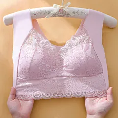 ☆ ピンク ☆ Mサイズ ☆ ナイトブラ 育乳 2枚セット mmnb0517a ナイトブラ 育乳 2枚セット ノンワイヤー 2枚 育乳ブラ ブラジャー ブラ ノンワイヤーブラ 大きいサイズ アップ 小胸 いく乳 ノーワイヤー ワイヤーなし くつろぎ かわいい