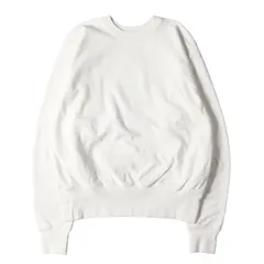 美品 Maison Martin Margiela メゾンマルタンマルジェラ スウェット サイズ:48 スウェットシャツ S50GU0168 S25505 トレーナー プルオーバー 裏毛 シンプル 無地 21SS ホワイト 白 トップス ブランドのサムネイル
