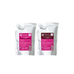 【セット】 ミルボン MILBON グランドリンケージ ウィローリュクス 1000サイズセット (シャンプー 1000mL + トリートメント 1000g) しなやか(普通毛向け) シャンプー トリートメントセット 色落ち防止