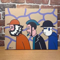 正規品）ヒャクラク　現代アート原画絵画検索用）バンクシー草間弥生カウズ油彩版画 絵画