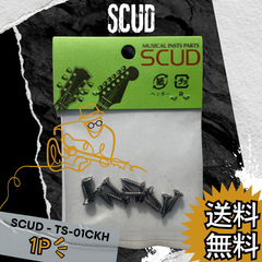 SCUD (スカッド) | ピックガード用ビス <TS-01CKH> | 1PACK
