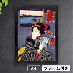 木製パネルアート 歌川国芳 みかけハこハゐが とんだいゝ人だ みかけハこハゐが とんだいゝ人だ』（2色） | TUKUFUN market