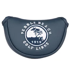 PEBBLE BEACH 小型マレットタイプ パターカバー　センターシャフト可のサムネイル