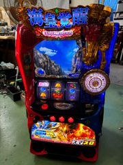 実機 税込 サンスリー Ｌ聖闘士星矢海皇覚醒ＥＤ（L聖闘士星矢 海皇覚醒 CUSTOM EDITION セイントセイヤ）◆スマスロユニット取付け済◆