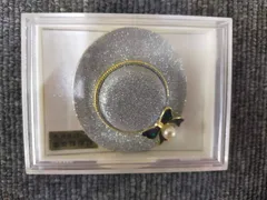 P14-20250808-55 みさきパール 本真珠保証 帽子モチーフ ブローチ ケース入り 未使用品