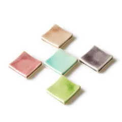 瀬戸焼 タイルのような箸置き 5個セット ギフトボックス付　「m.m.d.」make my day