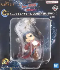 【中古】キーホルダー ミッキーマウス(歩き) ミニフィギュアチャーム ＜FANTASIA 85th＞ 「一番くじ ディズニー ファンタジア 85th Anniversary Memories of＜Mickey＞」 C賞