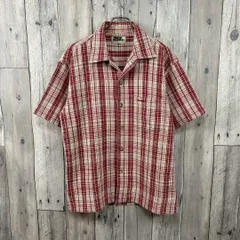 OLD katin 90s ケイティン 厚地 半袖 サーフ チェック シャツ