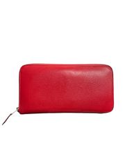 HERMES／Rouge Cazac Long Wallet （ルージュカザック長財布 )