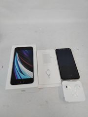 Apple iPhone SE 第2世代 64GB A2296 SIMフリー ホワイト 通電起動初期化済 箱、SIMピン、イヤホン付 アップル