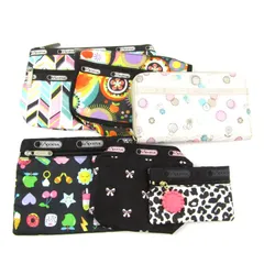 レスポートサック ポーチ・財布 6点セット 未使用有 小物入れ ウォレット ブランド まとめて 大量 レディース LeSportsac 【中古】