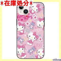 に似合う ハローキティ iphone13 ケース シリコン 携帯ケース 耐衝撃 アイフォン13 カバー さらさら手触り 傷付き防止 超軽量 マット質感 指紋防止 レンズ保護 ワイヤレス充電 アニメ・のプリント・ペインティング 2677