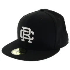 激レア/新品【ニューエラ×レイニングチャンプ】限定コラボ RC キャップ 黒×白 NEW ERA×RC】 9FORTY JPN別注（キャップ）｜REIGNING CHAMP