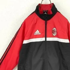 adidasアディダス ACミランロゴ ジャージ レッド 赤 キッズ160のサムネイル