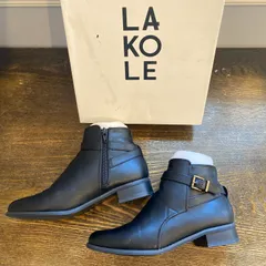 LAKOLE Mサイズ レディース その他 バッククロスベルトブーツ ブラック  BA246