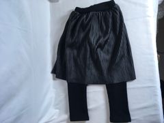 子供用黒スカート　レギンス　15