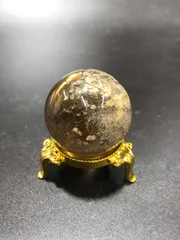 スモーキーガーデンルチルクオーツ丸玉