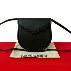 未使用品 YSL イヴサンローラン ブラック ミニ ショルダーバッグ Yves Saint Laurent イヴ・サンローラン YVES SAINT LAURENT