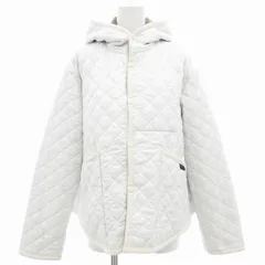 ラベンハム LAVENHAM 美品 CROPPED A LINE JACKET ジャケット 中綿 キルティング 裏ボア 38 M 白 ホワイト SLJ2131 /SS 1008のサムネイル