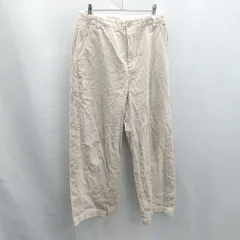 ◇ Θ ITEMS URBAN RESEARCH アーバンリサーチ コーデュロイテーパード パンツ サイズ38 ベージュ系 メンズレディース E  【1505290000093】