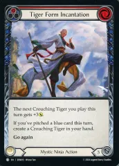 【中古】Flesh and Blood ZEN015[C]：Tiger Form Incantation (1)/虎変化の術 (1)