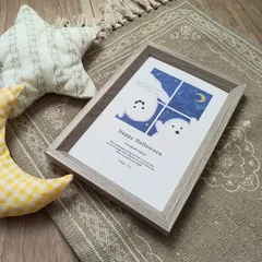 いたずらおばけさんのHalloween poster　(はがきサイズ)