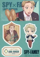 【中古】シール・ステッカー ロイド・フォージャー(私服ver.) オリジナルステッカー 「SPY×FAMILY×ローソン」 対象商品購入特典
