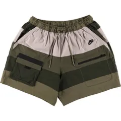 古着 ナイキ NIKE ボーダー柄 ナイロンショーツ ショートパンツ カーゴパンツ メンズXXL相当/eaa577653