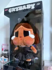 POP MART (ポップマート ) クライベイビー シャイニー シリーズ PLUSH ドール ブラック