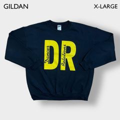GILDAN XL ビッグサイズ バックプリント スウェット トレーナー 古着