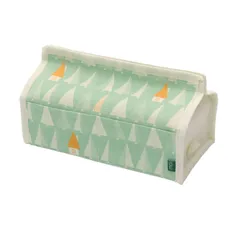 東洋ケース moinno ティッシュケース ティッシュカバー モイノ ボックスティッシュ カバー 吊り下げ 壁掛け 北欧(フォレストグリーン)