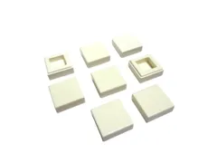 レゴ★未使用！白色の１×１タイル８点セット