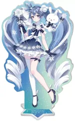 【中古】アクリルスタンド・アクリルパネル 初音ミク(みすみver.) ラメ入りアクリルスタンド 「SNOW MIKU 2025」