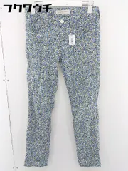 ◇ BEAUTY & YOUTH ビューティアンドユース UNITED ARROWS 花柄 パンツ サイズM ブルー マルチ レディース  【中古】 【1109080006281】