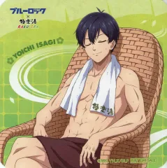 【中古】コースター 潔世一(等身) オリジナルコースター 「ブルーロック×極楽湯・RAKU SPA エゴイストたちのふろロック 外気浴ver.」 コラボメニュー注文特典