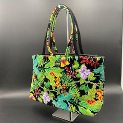 美品 ADMJ ダーマリベル トートバッグ リモンタ ジャガード - メルカリ