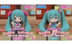 【中古】トレーディングフィギュア 全2種セット 「初音ミクシリーズ ちょこのせ ミニフィギュア“初音ミク 16th Anniversary”(EX)」