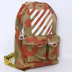 OFF-WHITE Diag Camo Backpack カーキ OMNB003F17580079のサムネイル