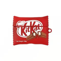 【新着商品】【Airpods第1/2世代・Airpods pro・Airpods第3世代に適用】ワセリン キットカット MM チョコレート イヤホンケース シリコン おもしろい 収納ケース キズ防止 耐衝撃 全面保護 紛失防止 キャラクター (キットカット