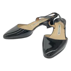 マノロブラニク パンプス 34 MANOLO BLAHNIK マノロブラニク パンプス HANGISIFLAT FMC CLC
