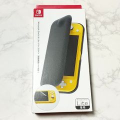 【Switch Lite専用】Nintendo Switch Lite フリップカバー 画面保護シート付 - HDH-A-CSSAA