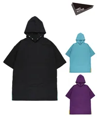 【ムラスポ公式】新品 THREE WEATHER スリーウェザー PONCHO ポンチョ お着替えポンチョ 薄手 吸水速乾 サーフィン サーフアクセサリー サウナポンチョ ムラサキスポーツのサムネイル