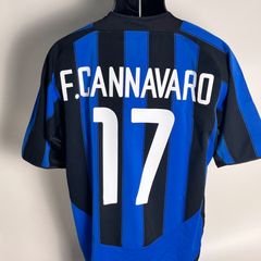 ファビオ・カンナヴァーロ直筆サインユニフォーム